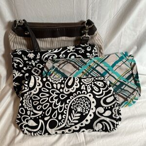 Thirty One purse with exchangeable exterior